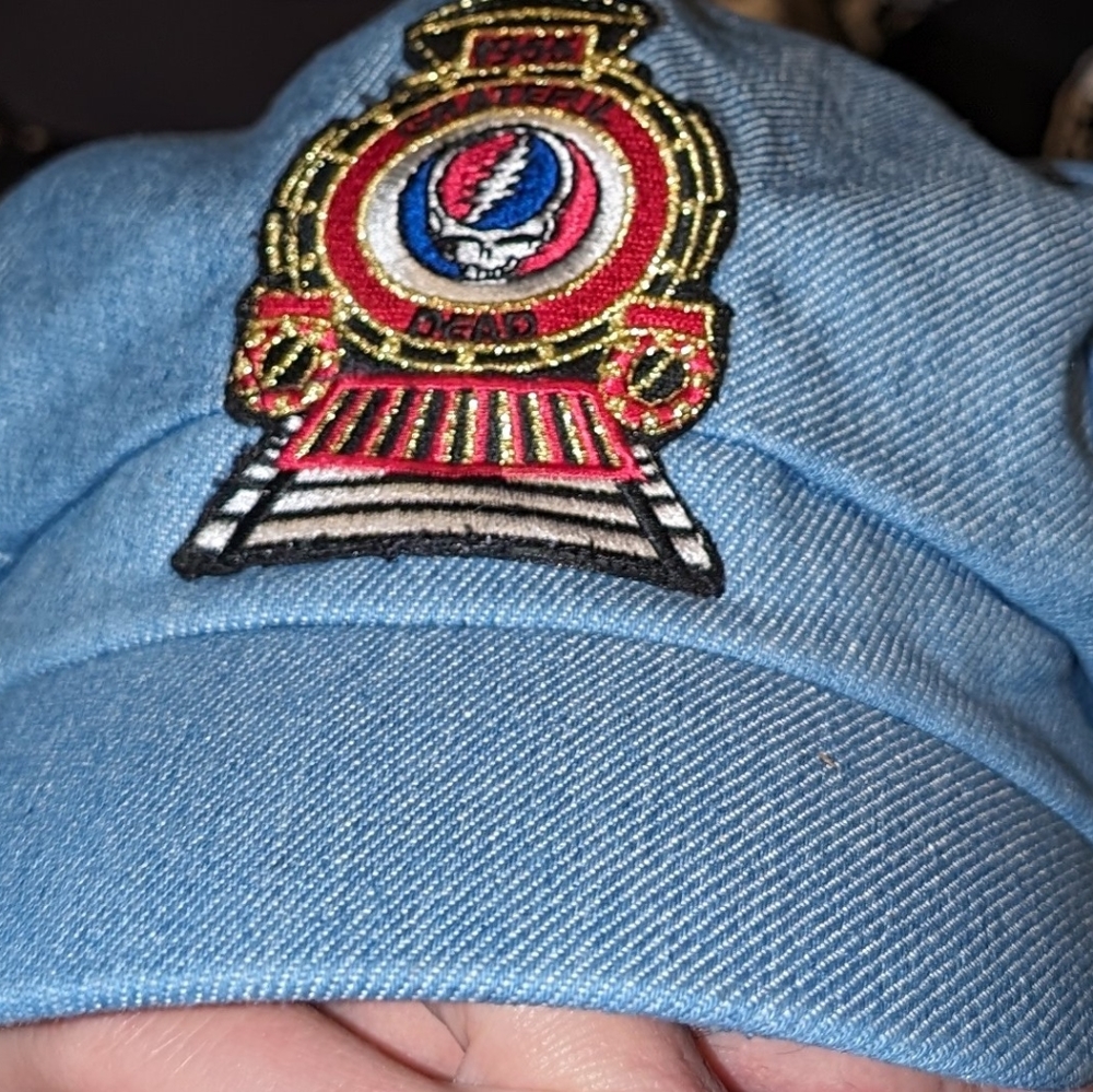 Grateful Dead hat, Casey Jones Conductor hat, Grateful Dead North bound Train